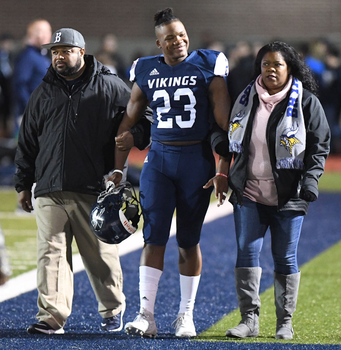 Bryan High senior night at Merrill Green Stadium